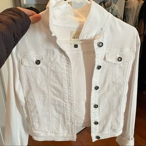 White Jean Jacket